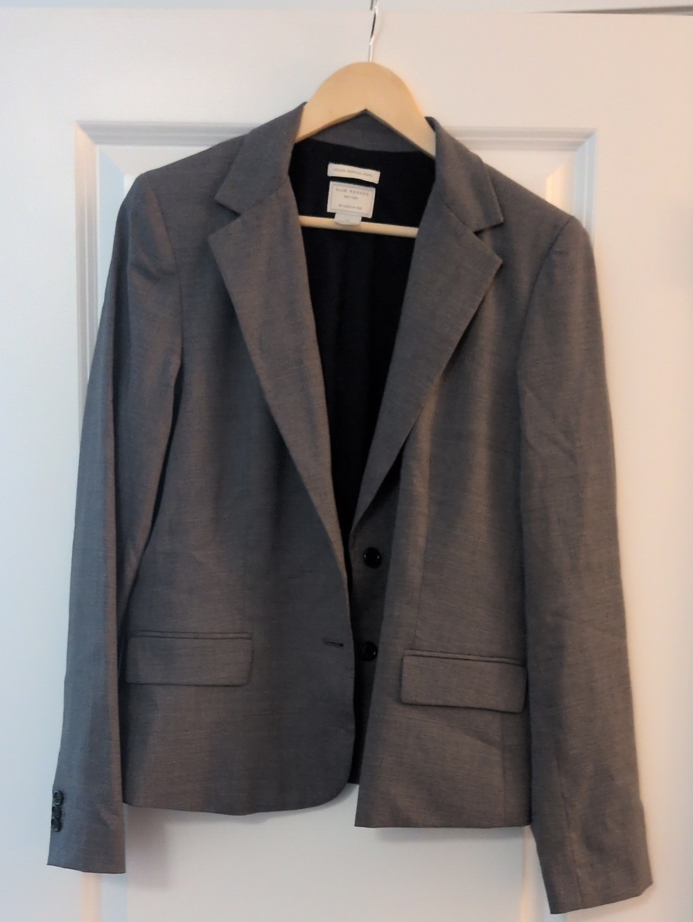 Women's Gray Blazer - Classic Tailored Blazer
